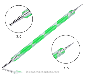 Wholesale Hot Seller 5pcs/set Two Way Manicure Drawing 2 Ended Dotting Pens