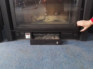 Gran potencia interior de madera de inserción de largo tiempo de <span class=keywords><strong>chimenea</strong></span> con los fans estufa de madera - Product Image 3