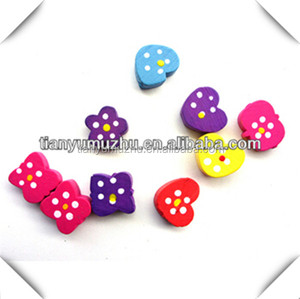 Multicolor mezclado lindo forma Animal de madera pintadas a gran - Product Image 2