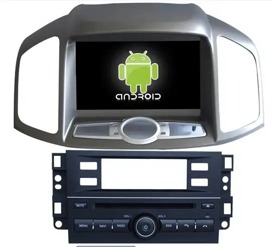 Android 8.0 araç dvd oynatıcı ile 2 din araç dvd oynatıcı chevrolet captiva için 8 inç araba