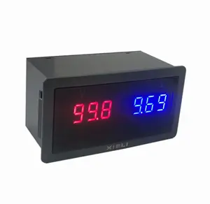 Çift ekran AC panel metre İzole ölçüm