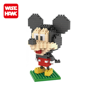 Blocs de construction en plastique, pour enfants, figurines de <span class=keywords><strong>minnie</strong></span> mouse, meilleurs jouets, cadeau de noël, nouveauté - Product Image 2