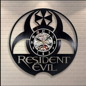 Arte de la pared relojes de <span class=keywords><strong>disco</strong></span> vinilo resident evil (T5594) - Product Image 1