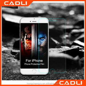 Protecteur d'écran HD Effacer <span class=keywords><strong>Film</strong></span> Protecteur 0.3mm 2.5D Bord Incurvé En Verre Trempé pour l'iphone 6 Plus - Product Image 1