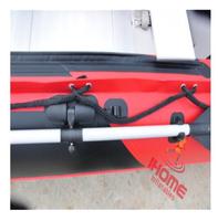 Bateau de pêche gonflable en caoutchouc laminé, pièces de haute qualité, taille 230x126cm/270x151cm 0.9mm, avec moteur