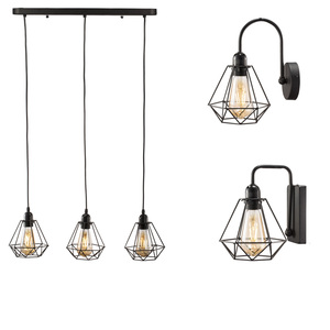 Nouvellement Conception Industrielle Abat-Jour En Métal Vintage plafonnier <span class=keywords><strong>LED</strong></span> NS-120325 - Product Image 2