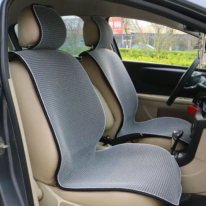 1pc Front Seat Car Bamboo Cushion, Cooling Bamboo Pad For Summer