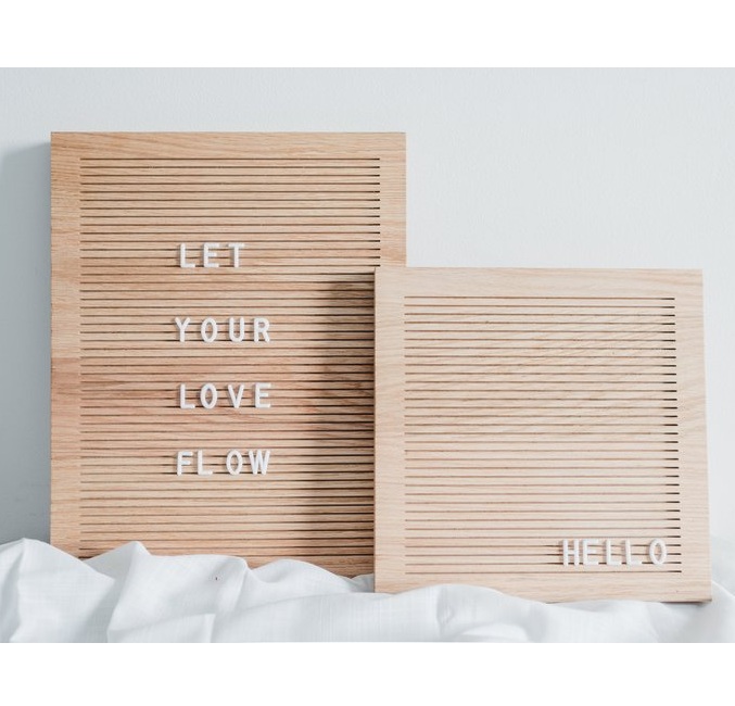 По индивидуальному заказу 11 х 14 дюймов твердой древесины доска письмо украшения дома народное искусство