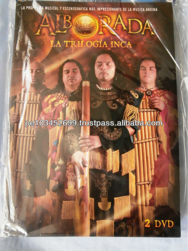Двойной Dvd-плеер Alborada La Trilogia Inca, герметичный, Перу