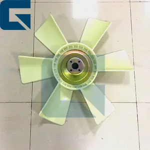 Phụ tùng máy xúc các bộ phận động cơ làm mát fan 178-6578 3066 fan hâm mộ lưỡi với 6 cánh quạt 1786578 cho E320C