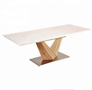 german golden unique great large 120x80 modern kichen 6 seater simple extendable ceramic dining table