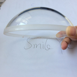 Lentille dôme saphir <span class=keywords><strong>BK7</strong></span> verre optique B270 motif ménisque dômes en silice fondue pour optique - Product Image 4