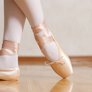 Chaussures de Ballet en Satin pour femmes et filles, vente en gros, 2023 - Product Image 3