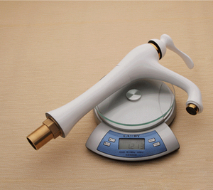 Modello 9227 W Deck mounted <span class=keywords><strong>bianco</strong></span> <span class=keywords><strong>cucina</strong></span> lavello miscelatore rubinetto - Product Image 5