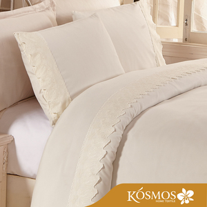 KOSMOS Literie En Gros Microfibre Polyester Dentelle Broderie Lit Couette Couvre Housse de Couette - Product Image 2