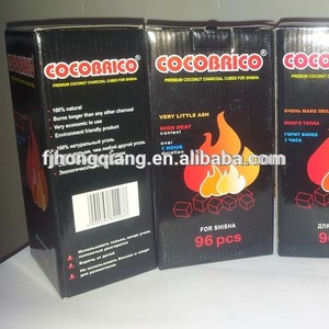 Hong Qiang des échantillons gratuits cubes de noix de coco <span class=keywords><strong>charbon</strong></span> narguilé <span class=keywords><strong>cocobrico</strong></span> marque - Product Image 2