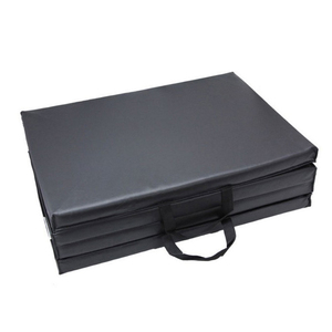 <span class=keywords><strong>Tapis</strong></span> <span class=keywords><strong>de</strong></span> gymnastique pliable pour la maison, équipement <span class=keywords><strong>de</strong></span> sport, pour étirements, yoga, pilates, en cuir PVC, mousse haute densité, 10 cm d'épaisseur - Product Image 4