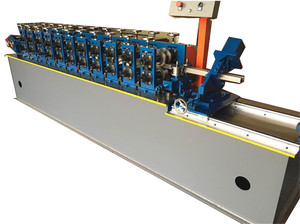 Automatique en métal acier c bande quille et u boucles rouleau de piste formant la machine - Product Image 6