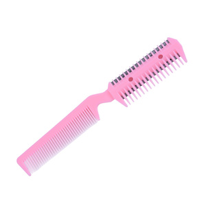 <span class=keywords><strong>Pettine</strong></span> per Taglio <span class=keywords><strong>Capelli</strong></span> a 3 Colori con 2 Lame, Strumento per Sfoltire e Modellare, Accessorio da Barbiere Super - Product Image 5