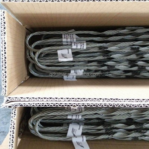 เหมาะกับสายเคเบิล DIA 6-16มมจุ่มร้อนชุบสังกะสี preformed สายเคเบิลตายคลิป - Product Image 1