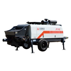 स्थिर कंक्रीट पंप ट्रेलर डीजल 80m3 कंक्रीट पंप - Product Image 1