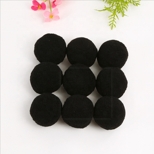 Vente en gros de <span class=keywords><strong>pompons</strong></span> mignons, bricolage, pompon à paillettes pour décoration de fête - Product Image 3