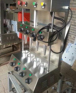 2 4 6 moldes de acero inoxidable automático de la máquina de <span class=keywords><strong>pizza</strong></span> cono cono de <span class=keywords><strong>pizza</strong></span> <span class=keywords><strong>que</strong></span> hace la máquina - Product Image 5