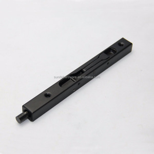 Serrure de porte en acier inoxydable avec finition noire mate - Product Image 1