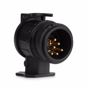 12V <span class=keywords><strong>13</strong></span> To <span class=keywords><strong>7</strong></span> Pins trailer Adapter leclectrical onverter ruruck railrailer onnector - Product Image 1