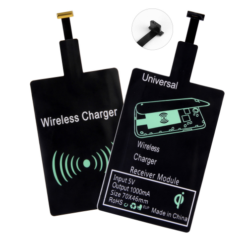 Universal  Wireless Charger Receiver Pad Coil for iPhone 6 6s 7 8 for  Android Micro USB Type -c