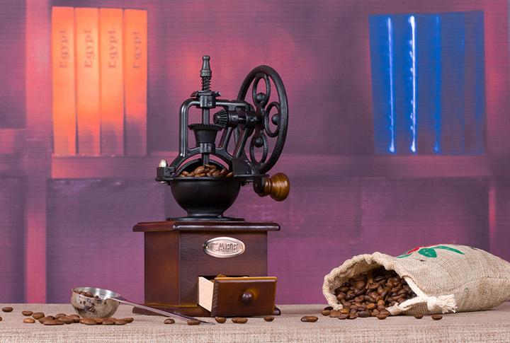Macinacaffè Manuale A Manovella Con Macina In Ceramica – Regolabile Per Polvere Fine O Grossa – Portatile Per Casa, Ufficio, Campeggio