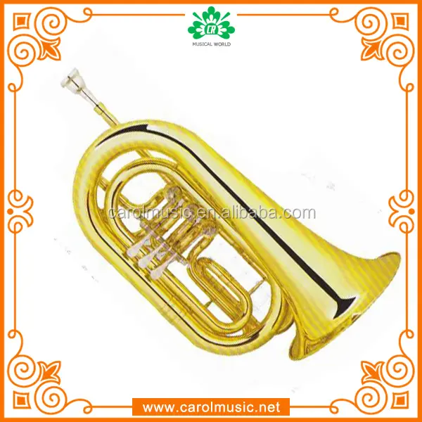 TR034ยอดนิยมราคาถูกเบส Flugehorn ทรัมเป็ต