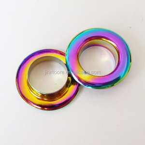 Arco Iris <span class=keywords><strong>10</strong></span> <span class=keywords><strong>mm</strong></span> agujero de Metal presión ojal encaje anillos <span class=keywords><strong>ojales</strong></span> - Product Image 2