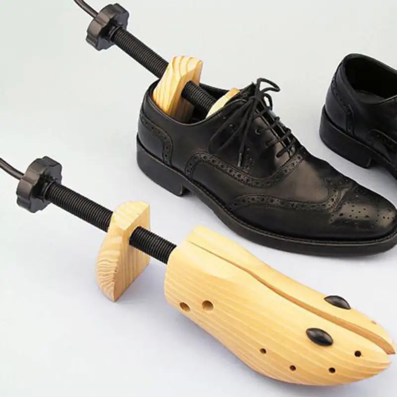 Nuovo Arrivo espansione Legno di Pino di legno per espandere scarpe accessori per supportare L'avvio Regolabile Scarpa Barella