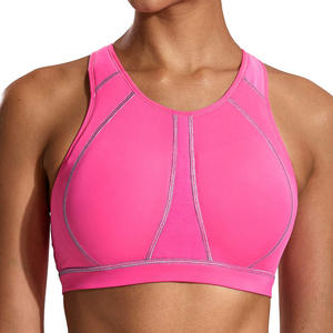 <span class=keywords><strong>Reggiseno</strong></span> sportivo senza fili taglie forti <span class=keywords><strong>reggiseno</strong></span> sportivo da donna traspirante ad alto impatto a copertura totale - Product Image 6