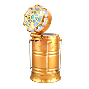 Lámpara LED portátil para acampar, ventilador de techo <span class=keywords><strong>con</strong></span> ventilador, para exteriores, 2018 - Product Image 3