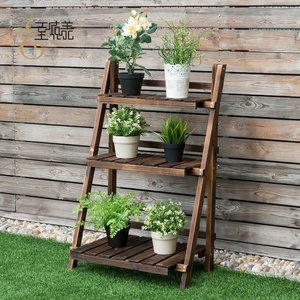 Usine prix pliage <span class=keywords><strong>étagère</strong></span> en bois pot <span class=keywords><strong>de</strong></span> fleur stand <span class=keywords><strong>pour</strong></span> Intérieur extérieur <span class=keywords><strong>jardin</strong></span> à effet <span class=keywords><strong>de</strong></span> <span class=keywords><strong>serre</strong></span> - Product Image 6