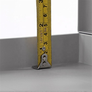 Narrow Bathroom 4 Tier Plastic <strong>Slim</strong> Storage <strong>Shelf</strong> with Wheels Carrito Estrecho De Bano Con Ruedas - Product Image 4