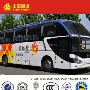 Sino℃ novo ônibus de luxo para venda design de cores