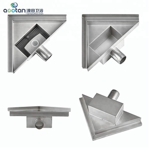 <span class=keywords><strong>Desagüe</strong></span> de ducha oculto de acero inoxidable SUS304 con atrapapelos, <span class=keywords><strong>desagüe</strong></span> de suelo invisible para baño, <span class=keywords><strong>desagüe</strong></span> de suelo para <span class=keywords><strong>inodoro</strong></span> con inserción de azulejo en pared - Product Image 3
