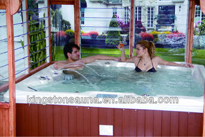 Deluxe acrilico outdoor <span class=keywords><strong>spa</strong></span> bañera de hidromasaje con chorros de masaje de <span class=keywords><strong>pies</strong></span> - Product Image 1