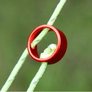 Quick Knot Tent Wind Rope agraffe Round Circle Stopper Anti-slip Camping Cord Tensioners Adjustable Length Fixing Ring