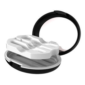 Ensemble de pinceaux de maquillage multifonctionnels détachables 5 en 1 pour les meilleures ventes sur <span class=keywords><strong>Amazon</strong></span>, avec miroir et support de rangement, facile à ranger - Product Image 4