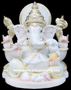 Statue en pierre de marbre Antique, Statue de seigneur gan100% - Product Image 1