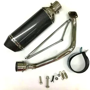 Tubo de escape modificado para motocicleta GY6 125CC