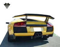 Alerón trasero de fibra de carbono, para lamborghini murcielago lp640
