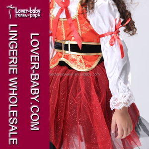 lusso cosplay pirati dei caraibi rapinatore principessa dei mari ragazze ragazzo costume costume da pirata l15286 - Product Image 5
