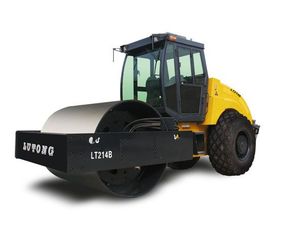 Ruitong — Mini-rouleau de route vibrante 14 tonnes, mitigeur hydraulique avec un seul tambour, LT214B en Sri Lanka