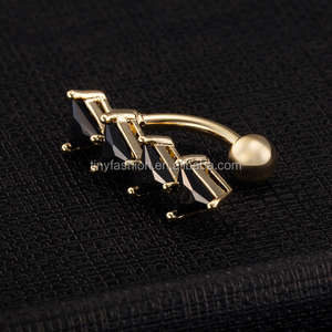 Declaración Estilo Punky de La Joyería Del Vientre Stud Anillos Del Ombligo Del Ombligo Hebilla Body <span class=keywords><strong>Piercing</strong></span> - Product Image 2