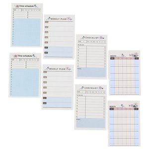 Nhãn Hiệu Hình Chữ Nhật Xóa Khô Ghi Chú Pad Kế Hoạch Ghi Chú Dính Để Làm Hàng Tuần - Product Image 5